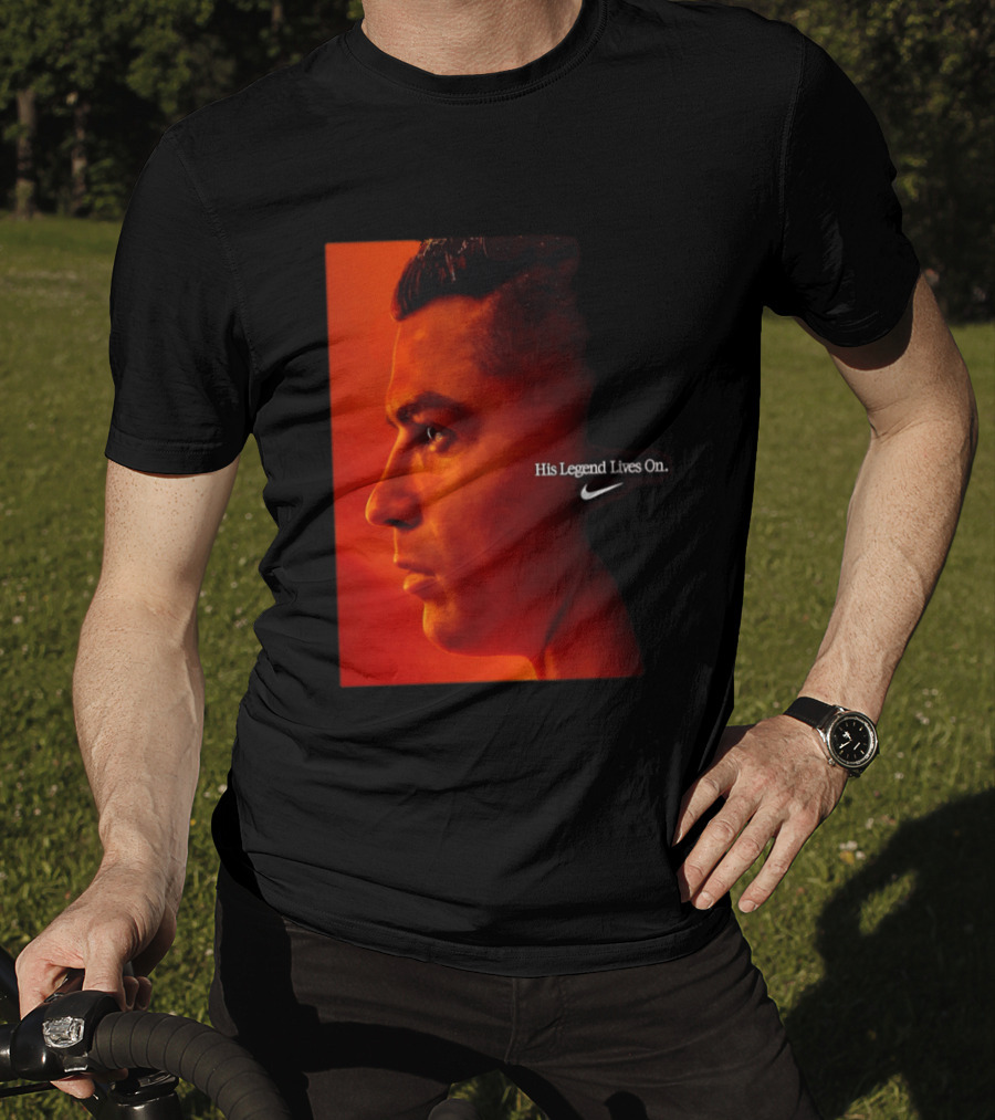 Cristiano Ronaldo His Legend Lives On Nike T-Shirt