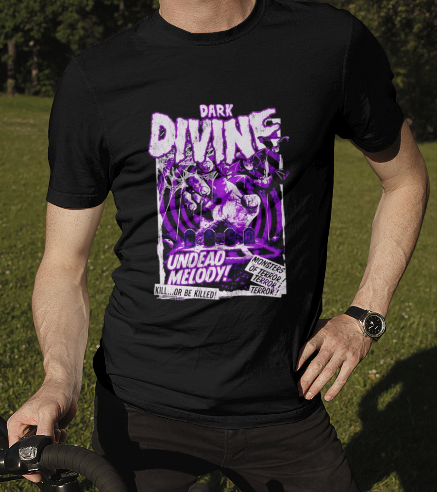Dark Divine Undead Melody Monsters Of Terror Horror T-Shirt