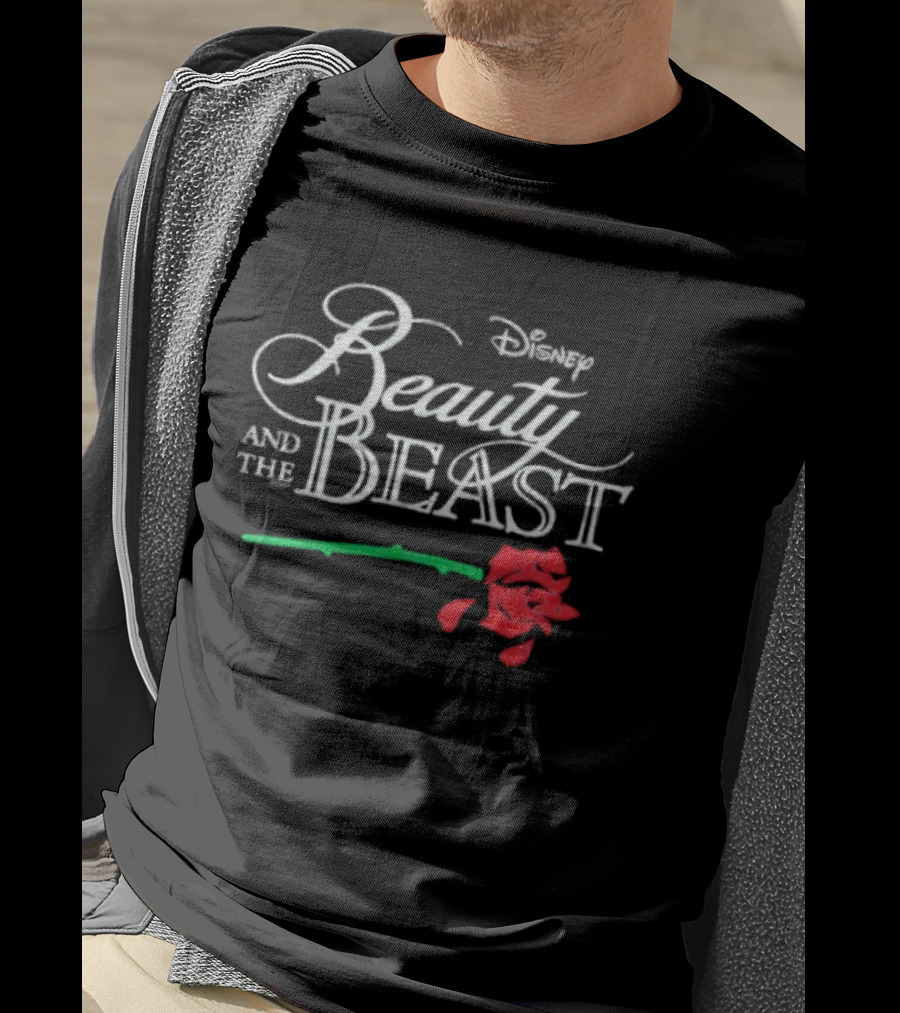 Disney Beauty And The Beast Rose T-Shirt