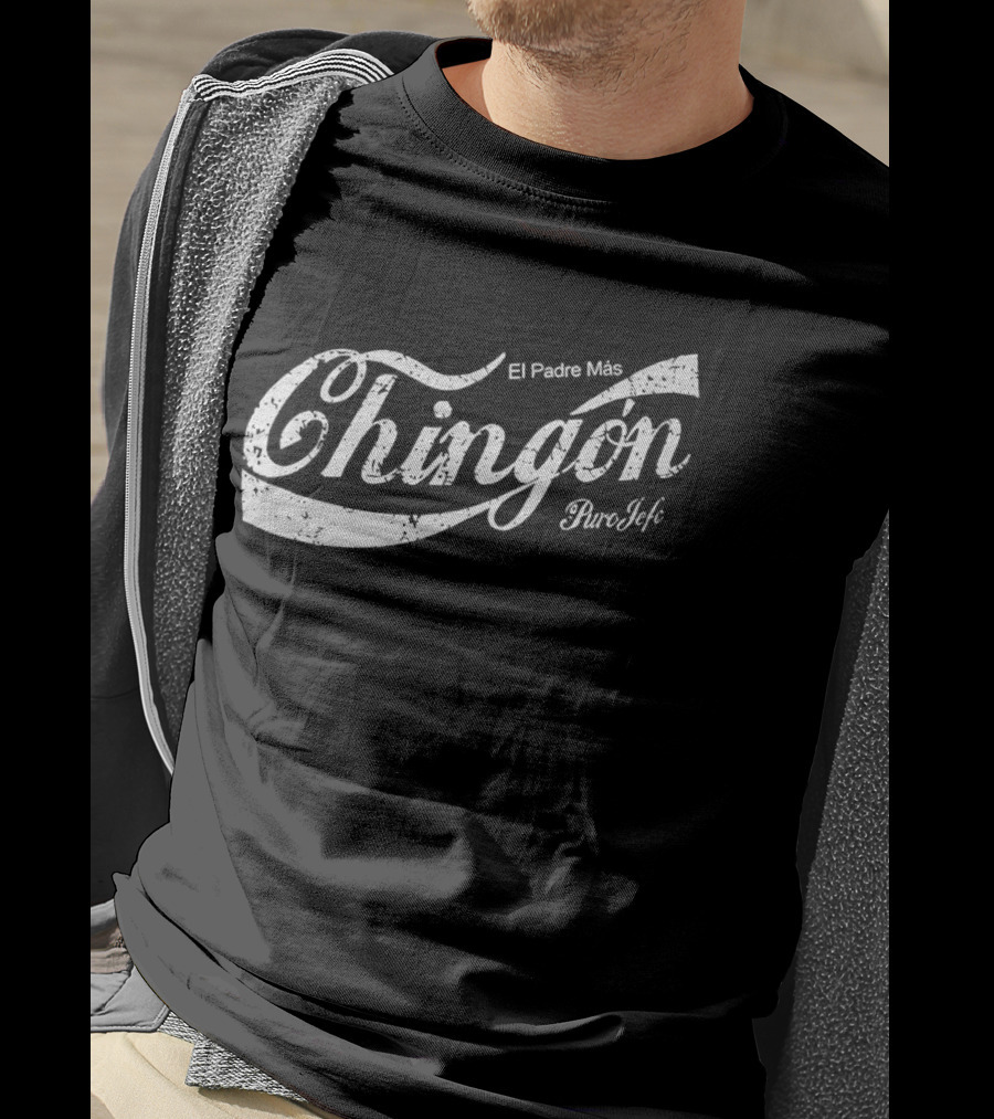 Puro Jefe El Padre Mas Chingon Coca T-Shirt