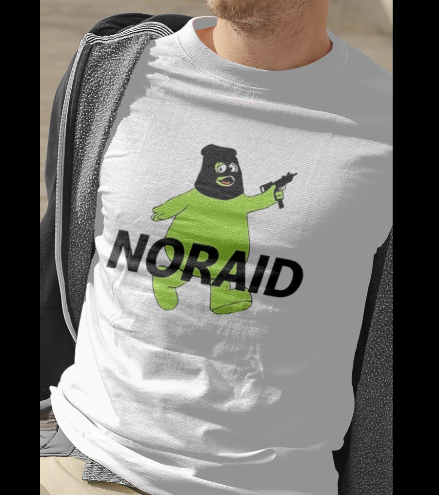 Uncle O'Grimacey Noraid With Green Character And Weapon T-Shirt