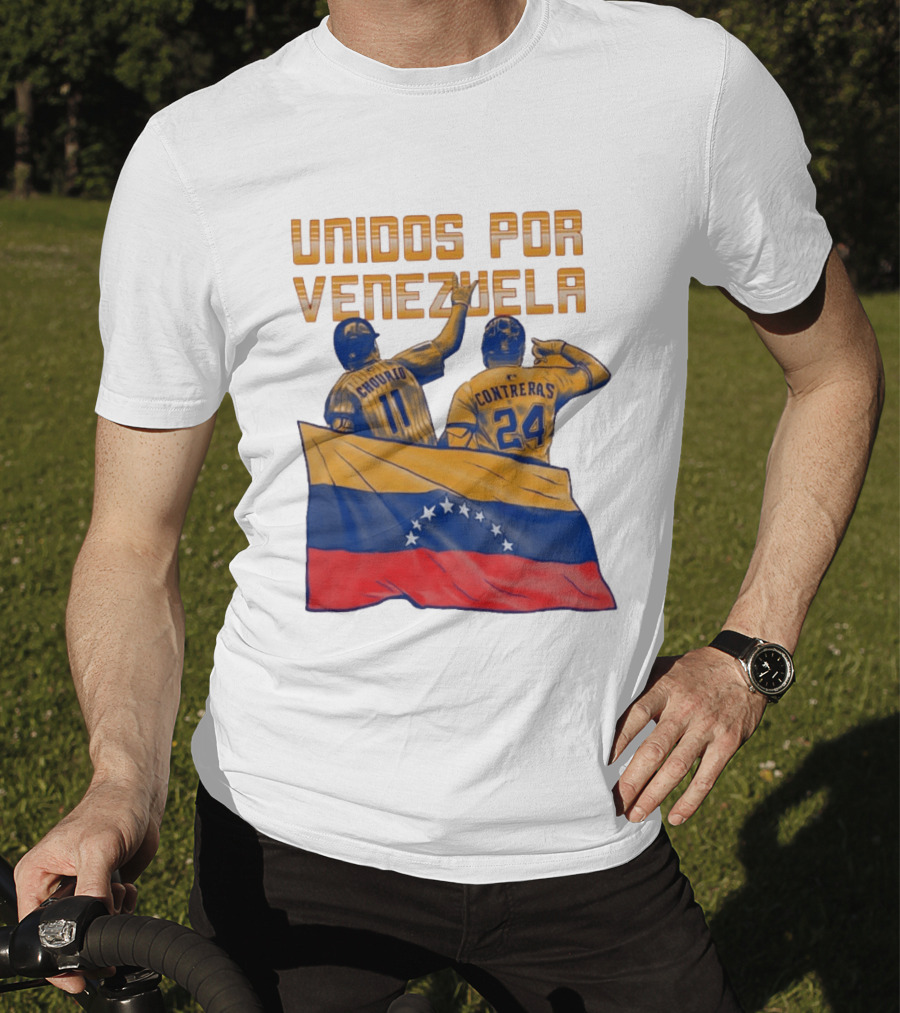 Unidos Por Venezuela Chourio Contreras Brewers Community Initiative T-Shirt