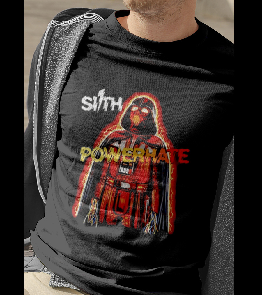Sith Powerhate Darth Vader Lightning T-Shirt