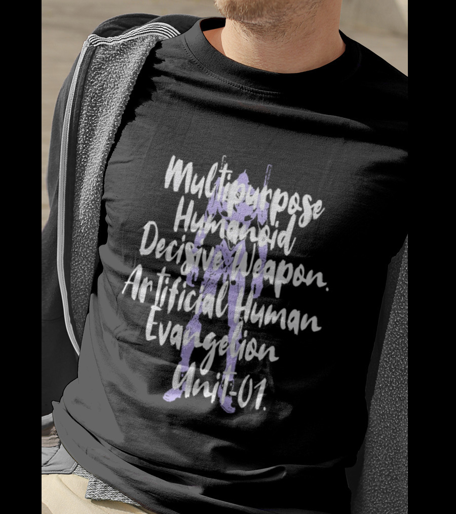 Evangelion Unit 01 Multipurpose Humanoid Decisive Weapon Artificial Human T-Shirt