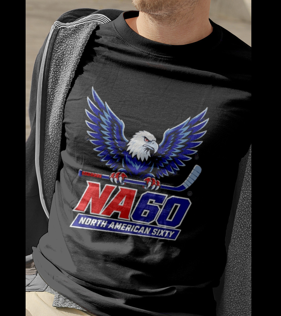 NA 60 North American Sixty Eagle Hockey T-Shirt