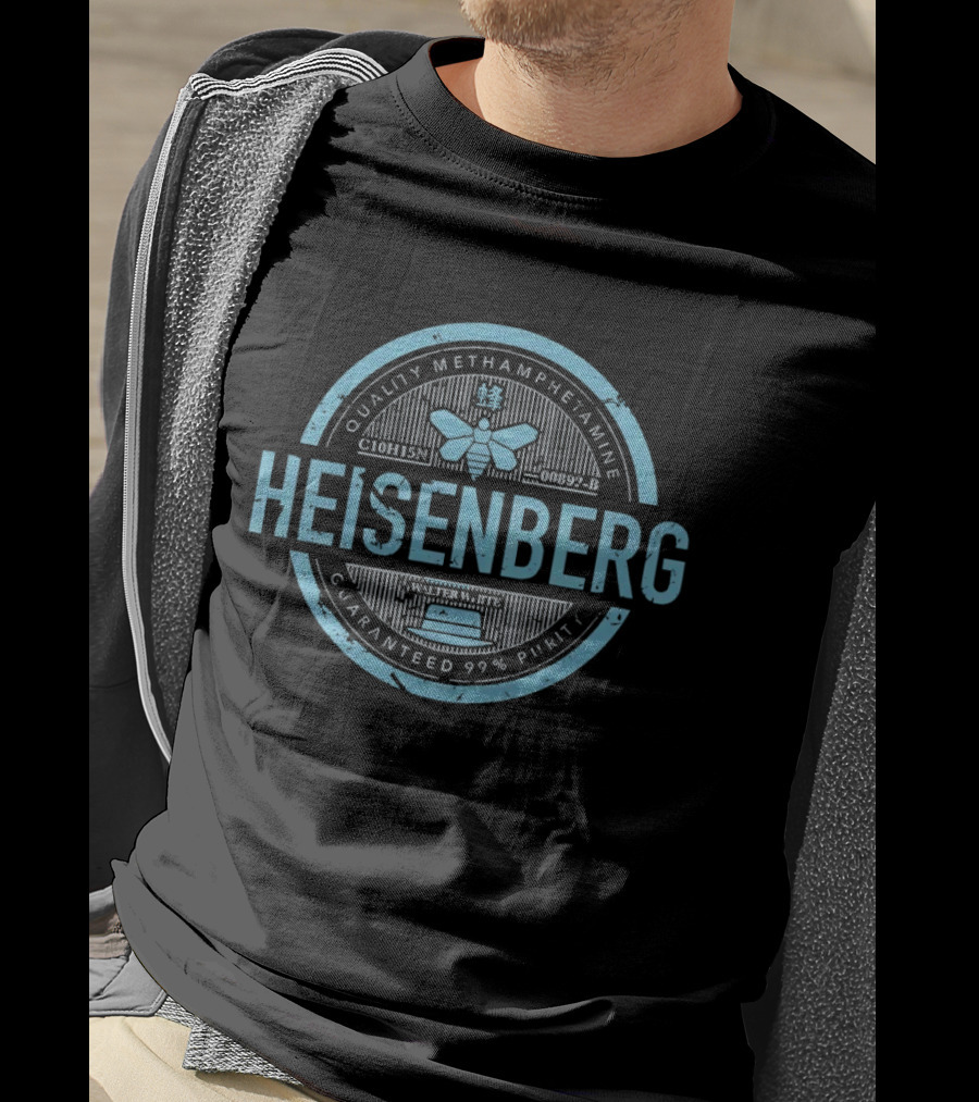 Heisenberg Quality Methamphetamine Guaranteed 99 Percent Purity T-Shirt