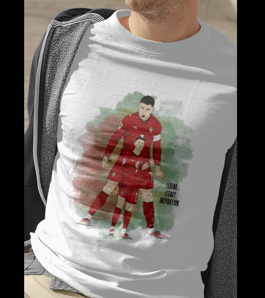 Portugal Cristiano Ronaldo 7 Legend Legacy T-Shirt