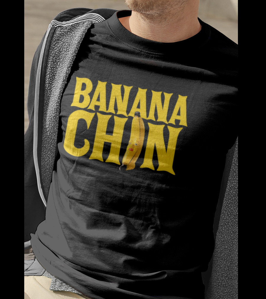 Banana Chin MMA Sandipantsmma Surreal Face T-Shirt
