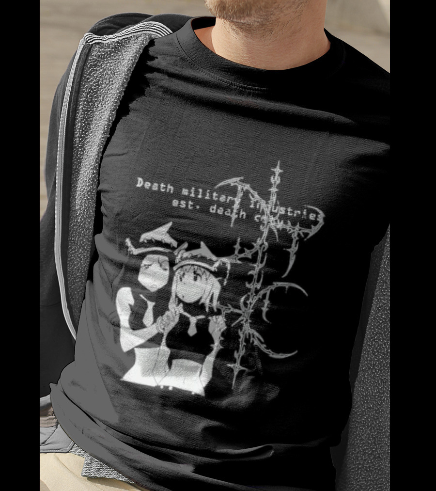 Death Military Industries Est Death City Anime Manga Cross T-Shirt