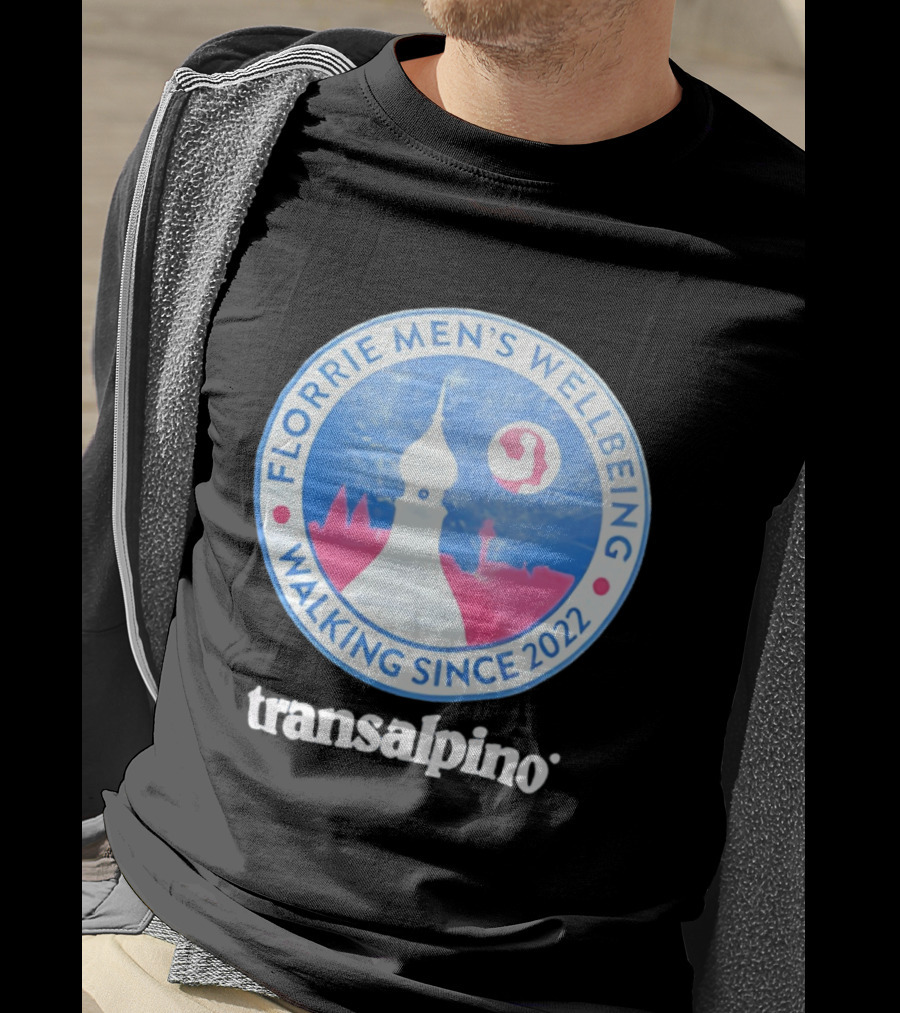 Florrie Men's Wellbeing Walking Since 2022 Transalpino T-Shirt