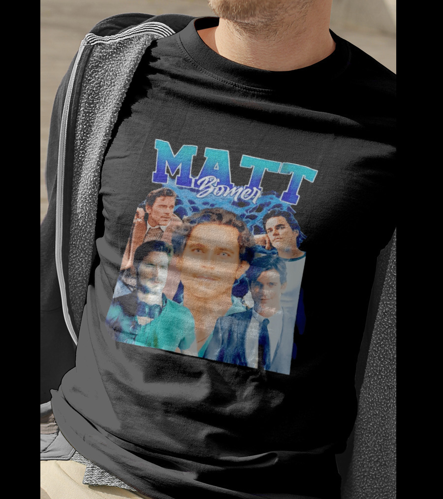 Matt Bomer Collage Actor Celebrity T-Shirt