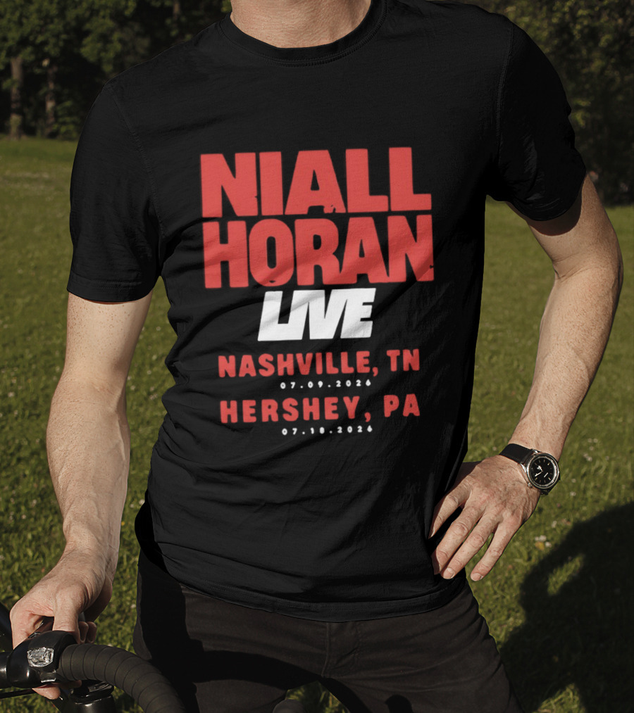 Niall Horan Live Nashville TN 07.09.2020 Hershey PA 07.10.2020 T-Shirt