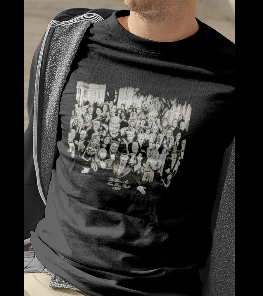 The Drive In Never Dies Ball 1921 Classic Horror Icons And Movie Legends T-Shirt