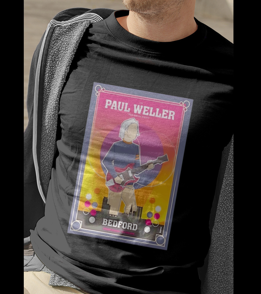Paul Weller Live Plus Special Guests Bedford River Festival Summer Sessions 2023 T-Shirt
