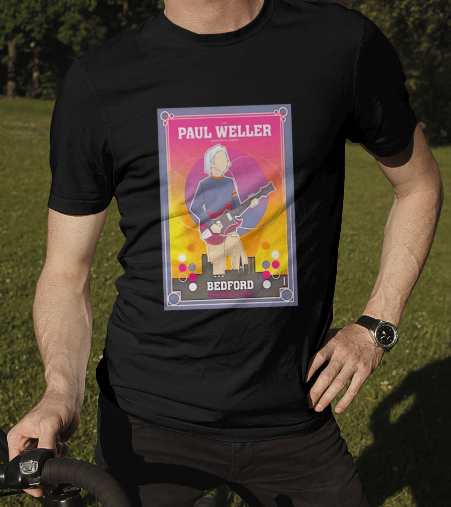 Paul Weller Live Plus Special Guests Bedford River Festival Summer Sessions 2023 T-Shirt