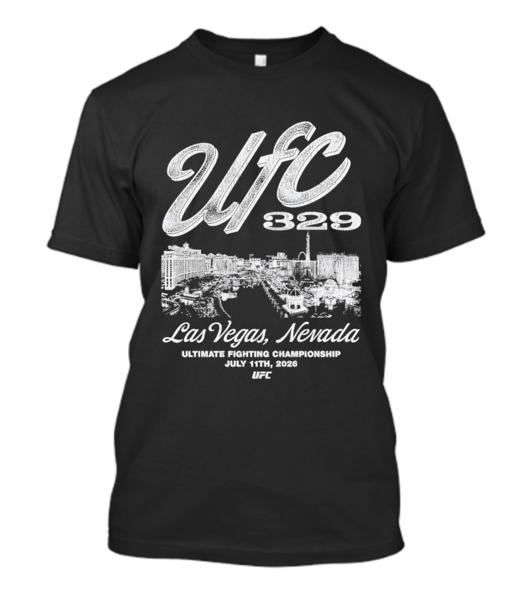 UFC 329 Las Vegas Nevada Ultimate Fighting Championship Mobile Arena 2024 T-Shirt