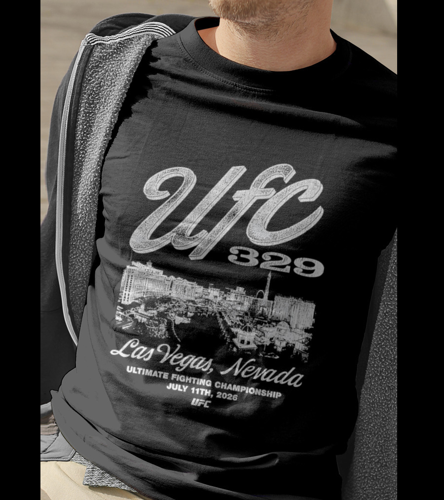 UFC 329 Las Vegas Nevada Ultimate Fighting Championship Mobile Arena 2024 T-Shirt