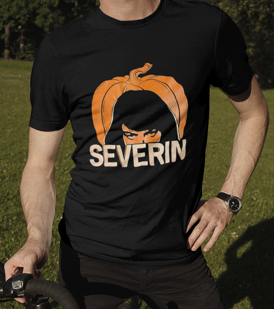 Severin Pumpkin Halloween Horror Mask T-Shirt