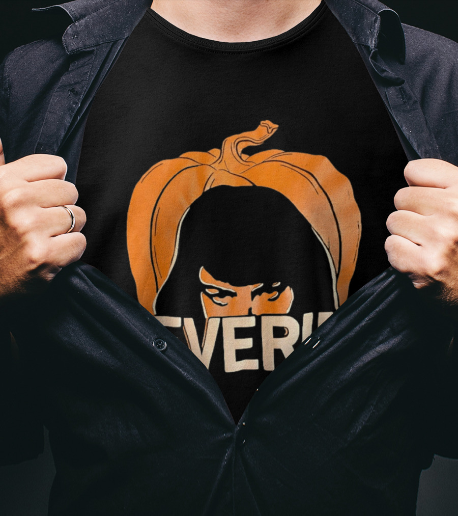 Severin Pumpkin Halloween Horror Mask T-Shirt
