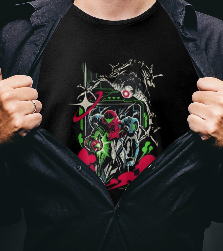 SGDQ 2026 Your Back Samus Aran Metroid Fusion T-Shirt