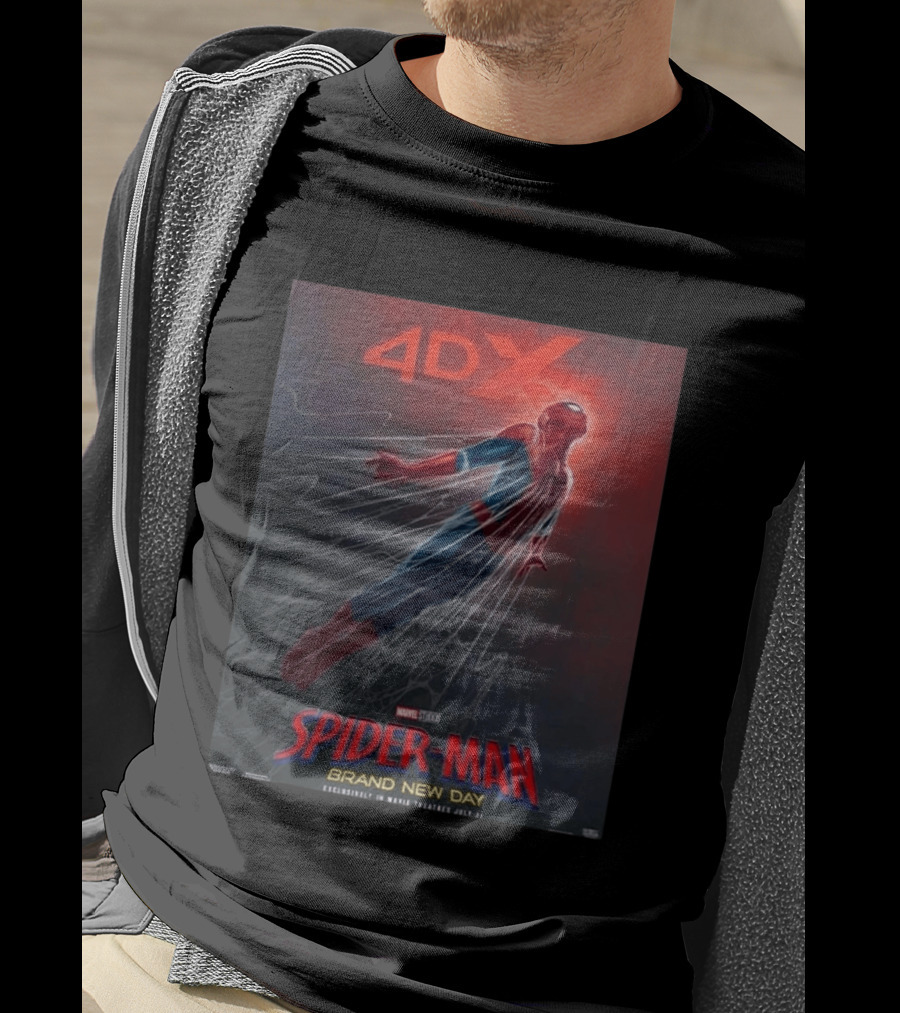 4DX Spider Man Brand New Day Movie Marvel Studios July 31 2026 T-Shirt
