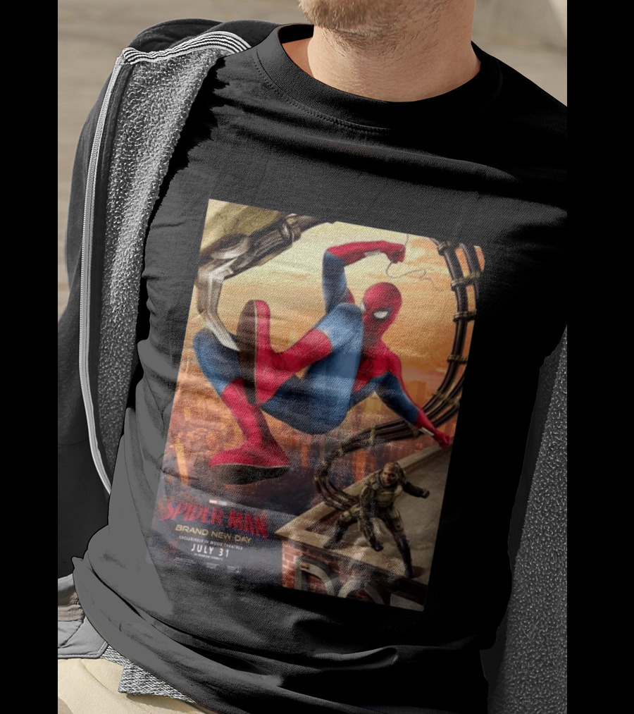 Spider Man Brand New Day Marvel Studios Movie Release July 31 2026 T-Shirt