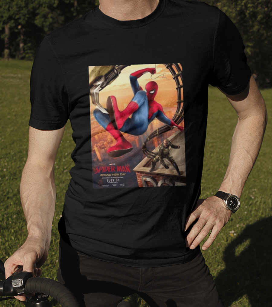 Spider Man Brand New Day Marvel Studios Movie Release July 31 2026 T-Shirt