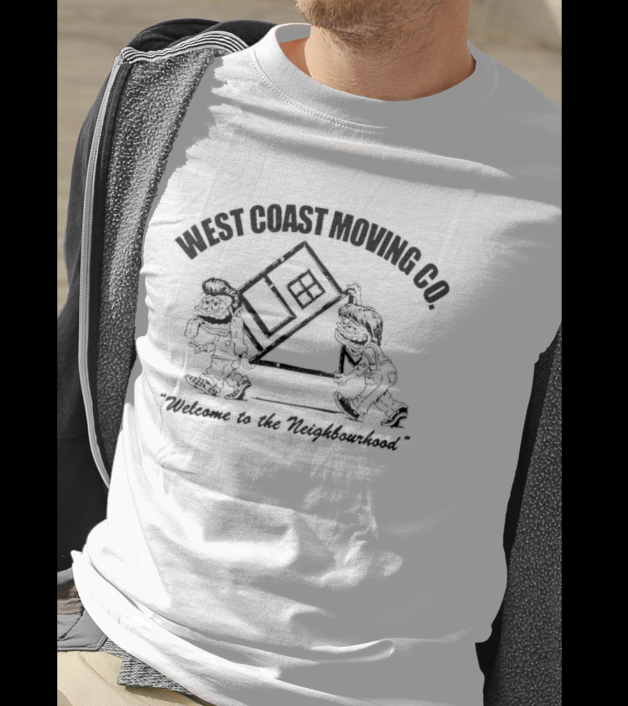West Coast Moving Co Welcome To The Neighbourhood T-Shirt