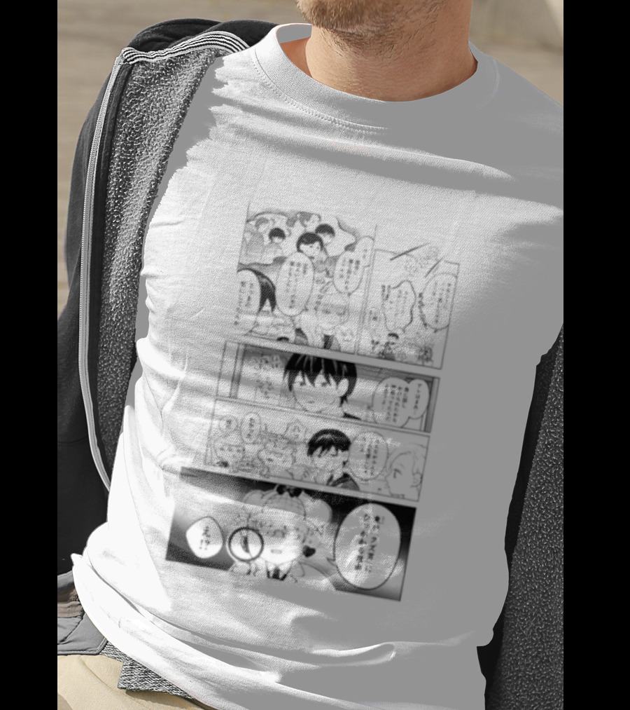 Azuma And The Reason For Falling For A Scumbag Aesthetic Manga Panel T-Shirt