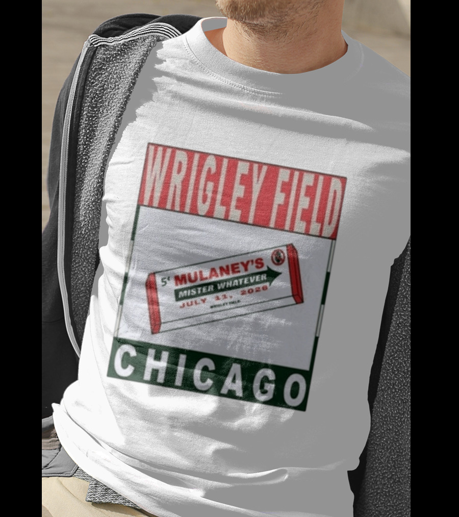 Wrigley Field Chicago John Mulaney Mister Whatever July 11 2026 T-Shirt