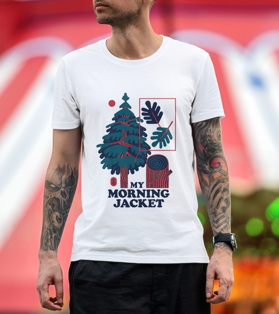 My Morning Jacket Tree Landscape T-Shirt