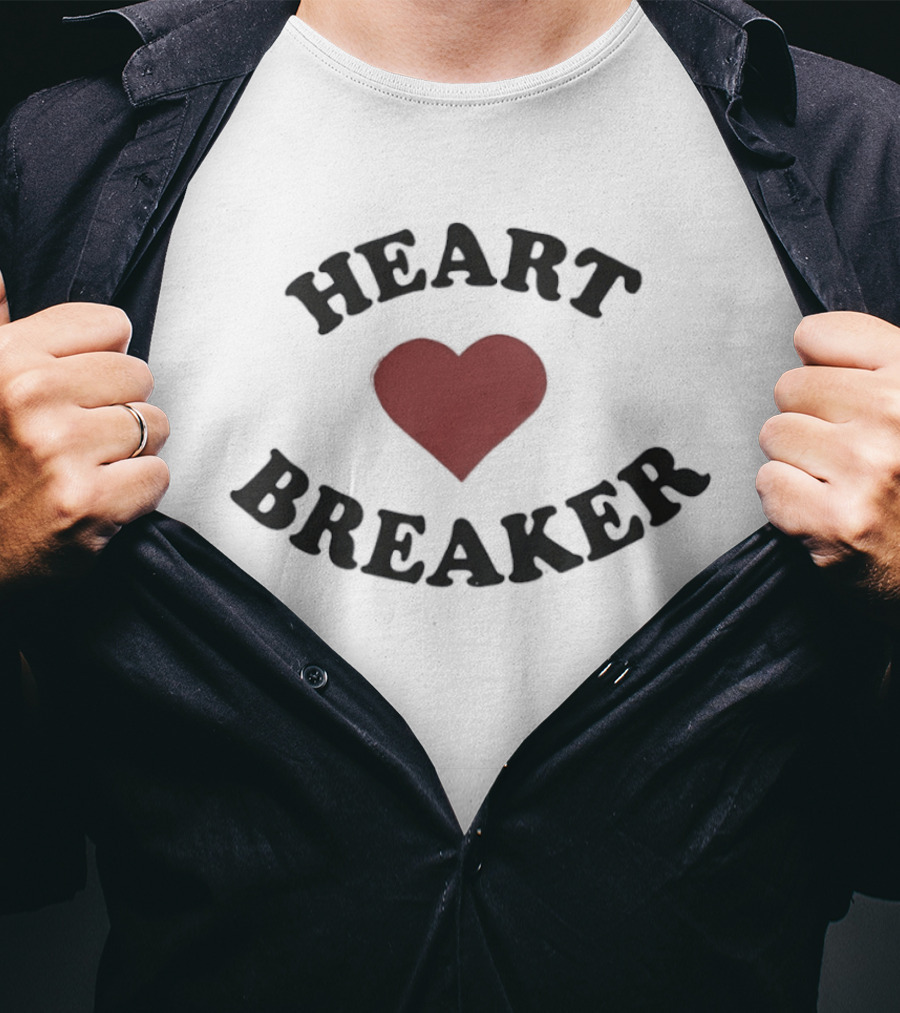 Heart Breaker Romantic Love Valentine's Day T-Shirt