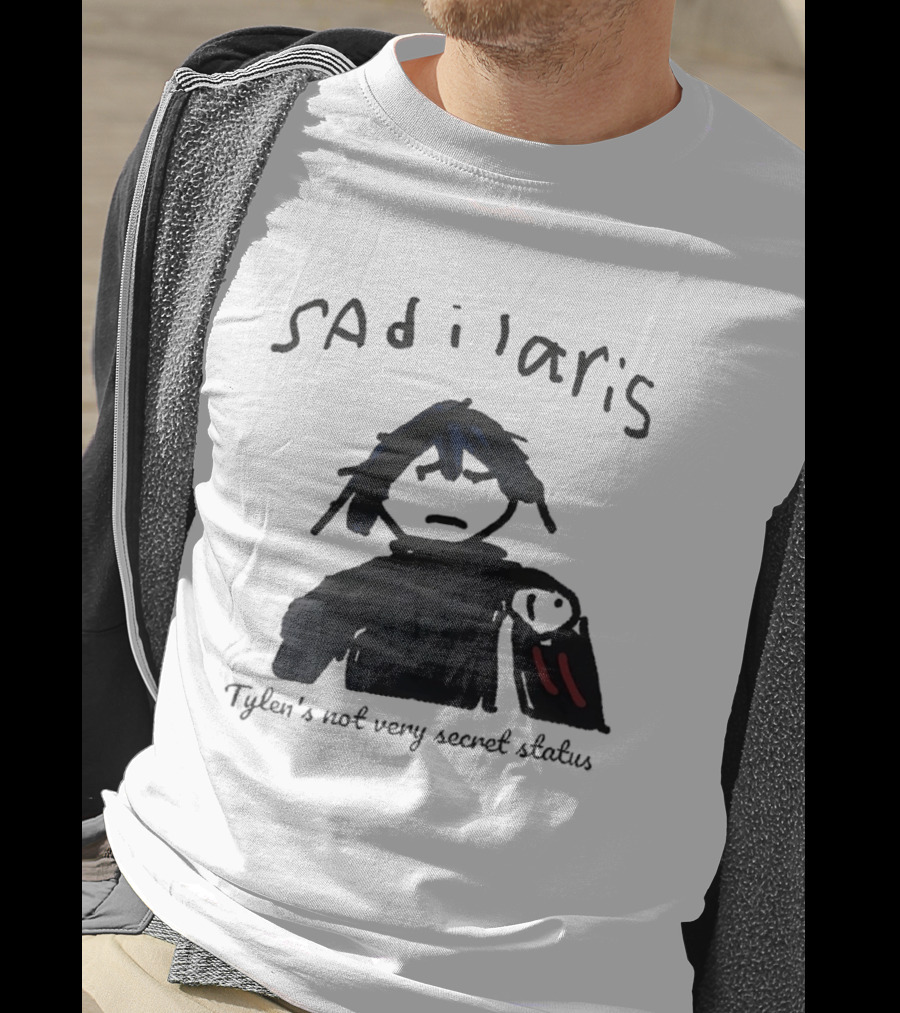 Sadilaris Tylen's Not Very Secret Status Character Concept T-Shirt