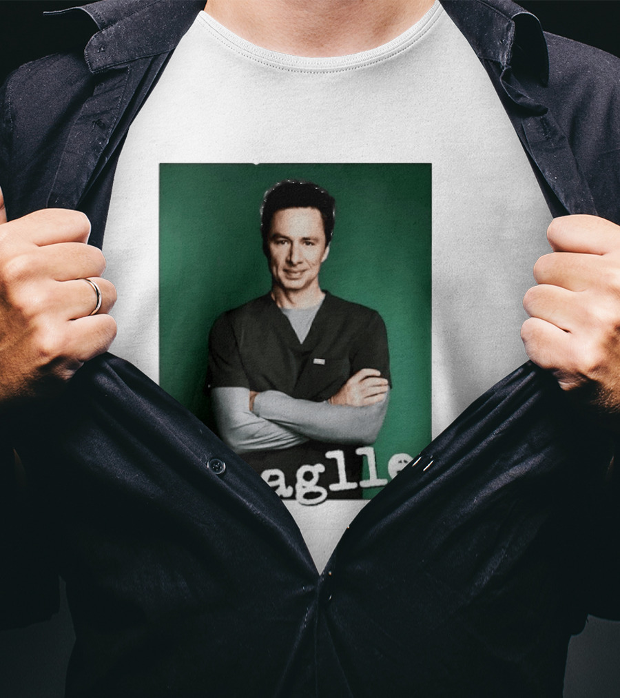 Eaagllee Scrubs Featured Actor T-Shirt
