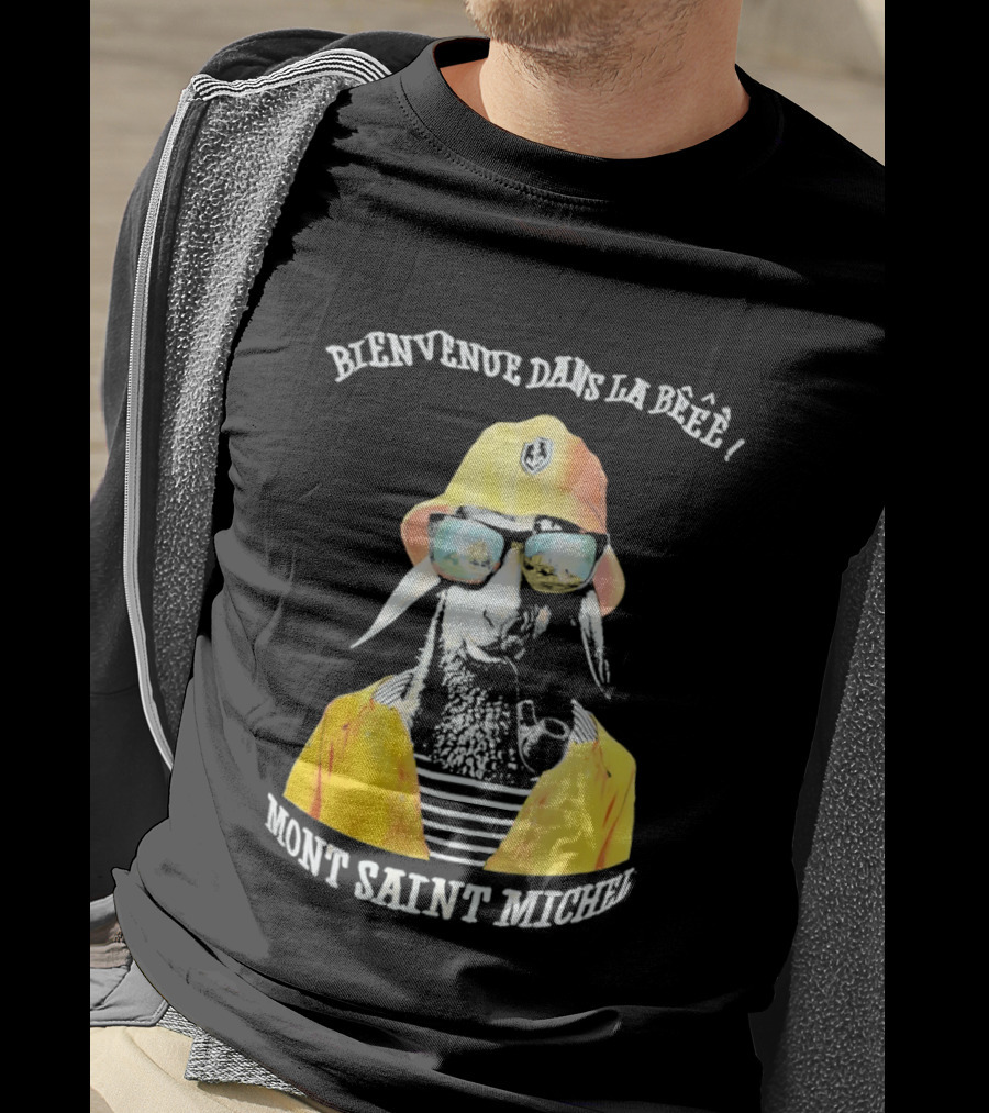 Bienvenue Dans La Beee Mont Saint Miche Vintage Sailor T-Shirt