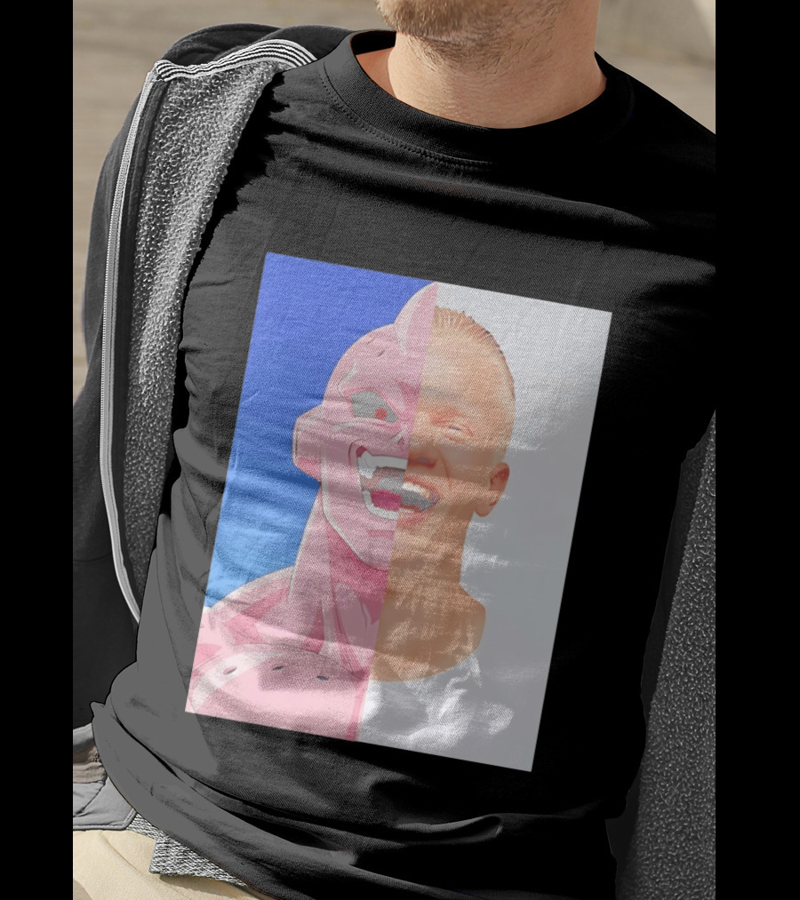 Erling Haaland Majin Buu Face Swap T-Shirt