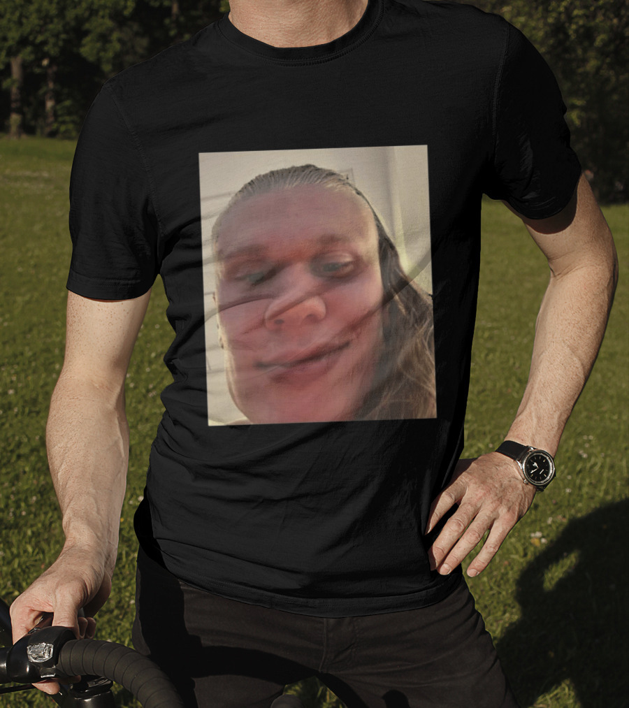 Erling Haaland S Face Close Up T-Shirt