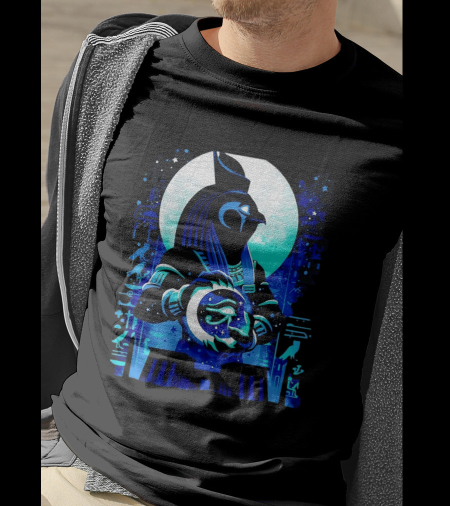 Eye Of Horus Egyptian Moon God Mythology Symbolism T-Shirt