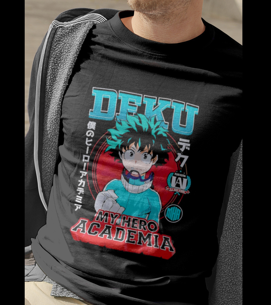 Deku Boku No Hero Academia Midoriya Izuku Japanese T-Shirt