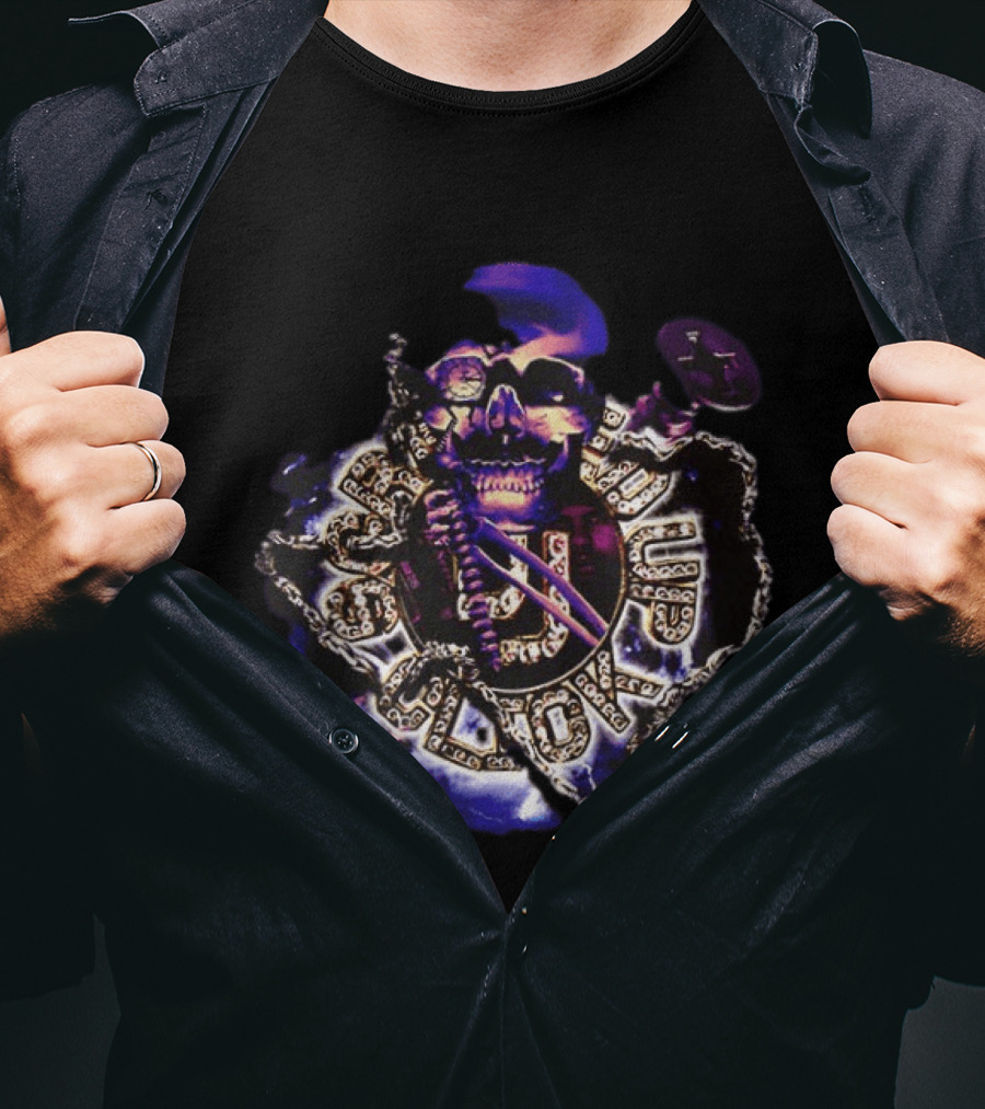 DJ Screw The Final Chapter 2 Sided Legendary Skull Chains Innovation T-Shirt