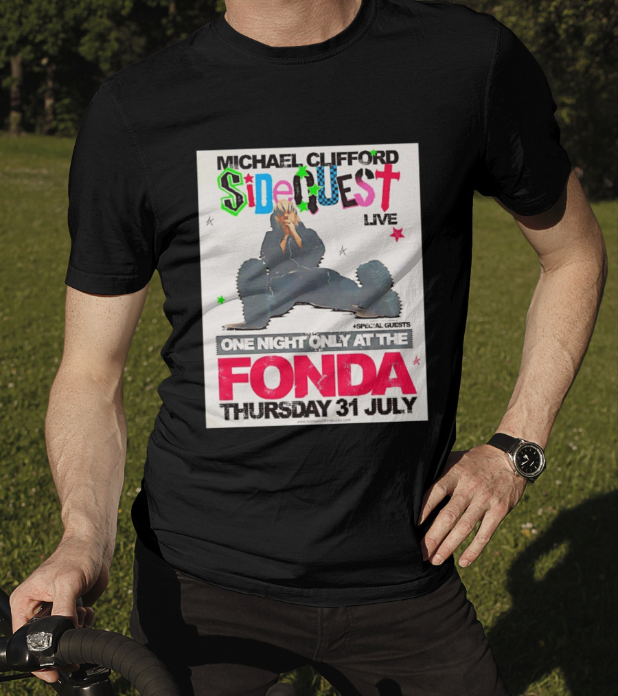 Michael Clifford Sideguest Live One Night Only At The Fonda Thursday 31 July T-Shirt
