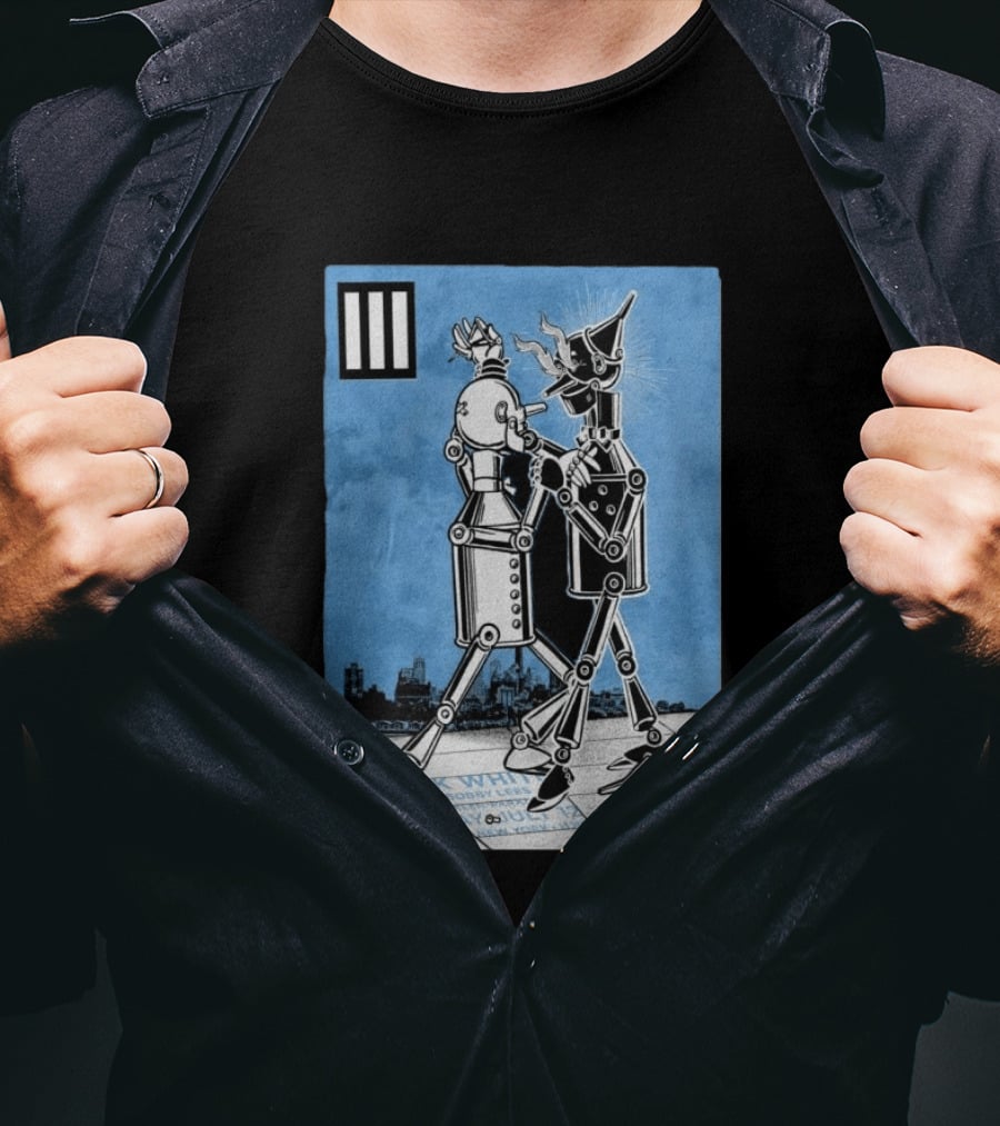 Jack White Brooklyn Paramount July 12 2026 Dancing Robots T-Shirt
