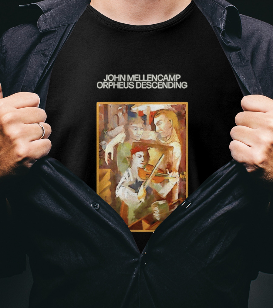 John Mellencamp Orpheus Descending Vintage Rock Music T-Shirt