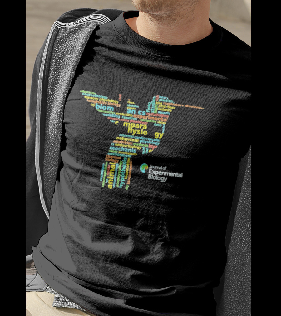 Journal Of Experimental Biology Hummingbird Comparative Physiology Words T-Shirt