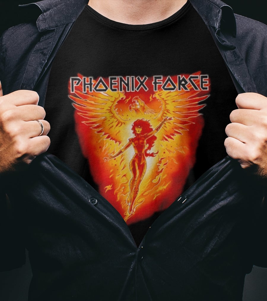 Phoenix Force X Men Jean Grey Marvel Comics T-Shirt