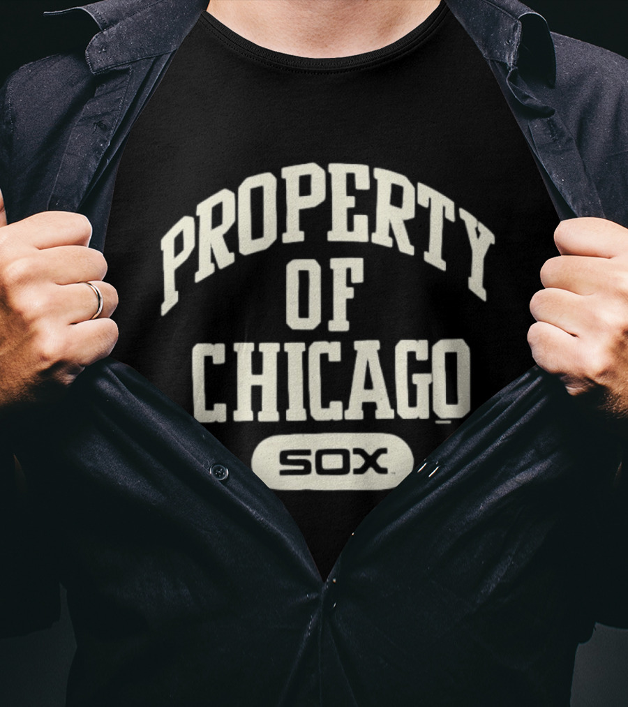 Property Of Chicago Sox MLB Baseball T-Shirt