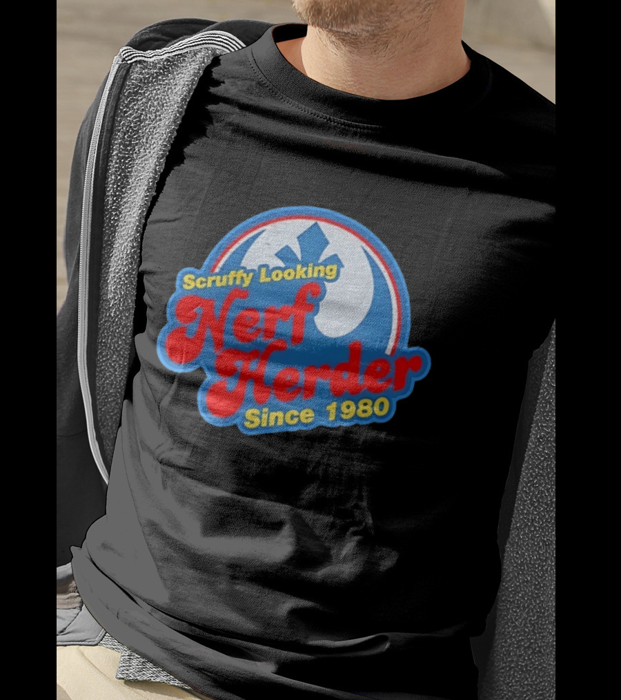 Scruffy Looking Nerf Herder Since 1980 T-Shirt