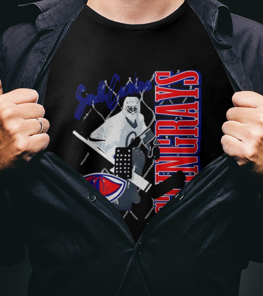 South Carolina Stingrays Hockey Goalie ECHL Team T-Shirt