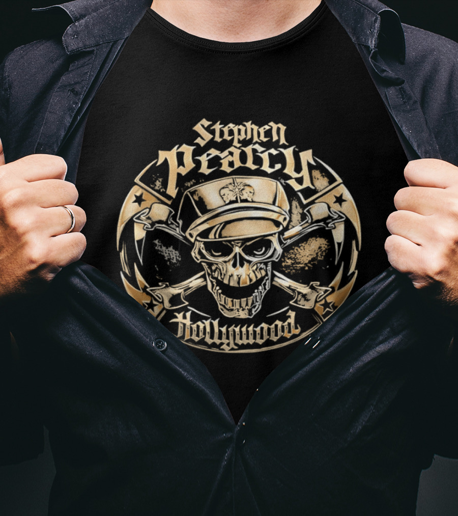 Stephen Pearcy Hollywood Skull Ratt T-Shirt