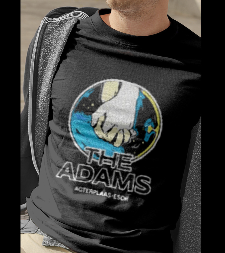 The Adams Agterplaas Esok Cosmic Handshake Global Unity T-Shirt